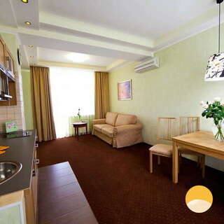 Гостиница Золотые Дюны Витязево Апартаменты с 1 спальней и балконом № 31 "Соната"-3