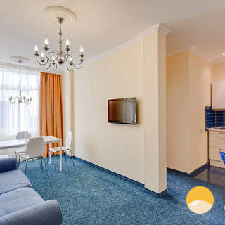 Гостиница Золотые Дюны Витязево Апартаменты с 1 спальней № 42 "Индиго"-1