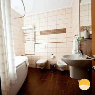 Гостиница Золотые Дюны Витязево Апартаменты с 1 спальней  и балконом № 21 "Ретро"-4