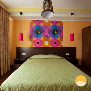 Гостиница Золотые Дюны Витязево Двухместный номер  Улучшенный 1 или 2 отдельными кроватями для № 27 "Диско".-2